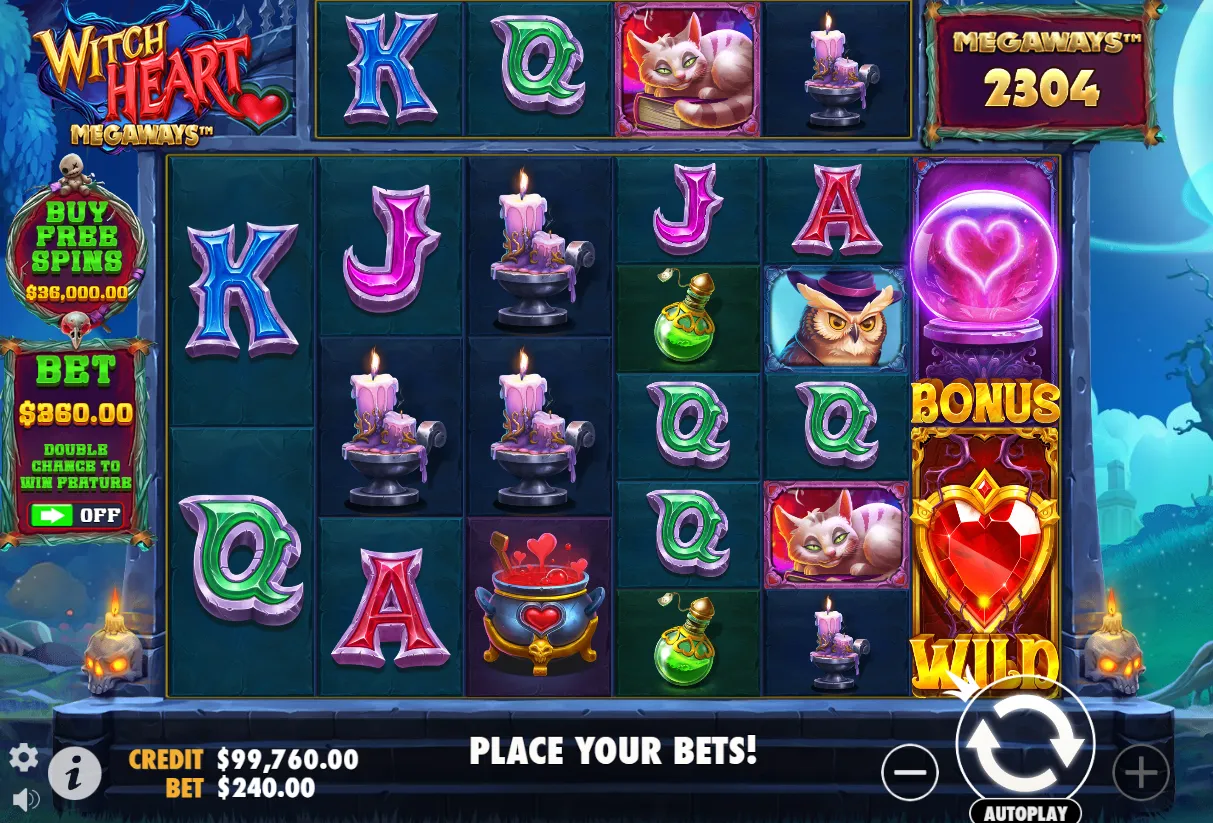 Witch Heart Megaways Slot